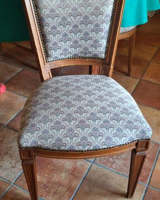 6 sedie vintage