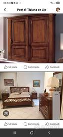 camera letto stile arte povera