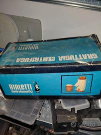 Grattugia elettrica vintage Bialetti anni 70 con s