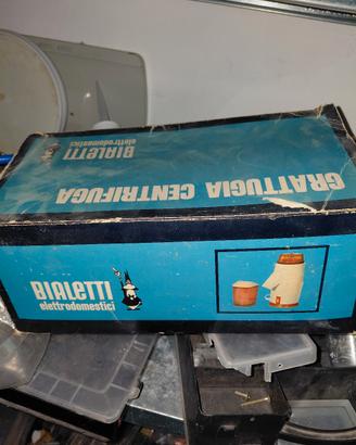 Grattugia elettrica vintage Bialetti anni 70 con s