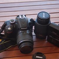 Nikon d3200 corredo completo (5000 scatti)