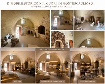 Monolocale - pietra e volta in tufo