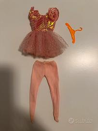 Completo da ballerina Barbie vintage anni '80