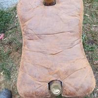 Sgabello vintage sella orientale originale anni 60