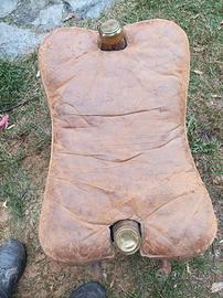 Sgabello vintage sella orientale originale anni 60