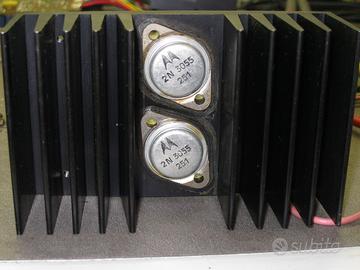 Coppia Transistor 2N3055 ORIGINALI MOTOROLA usati