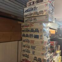 Lotto 11 modellini Tamiya 1/24 scatola da montare