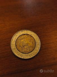 moneta 500 lire polizia di stato