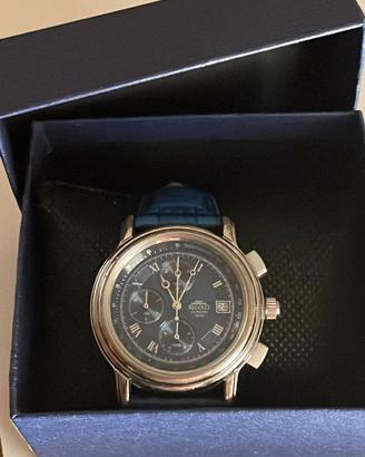 Orologio Uomo Cronografo Regolo, blu. Buone condiz