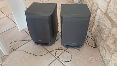 coppia casse altoparlanti Aiwa vintage 