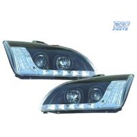 FARI FORD FOCUS 04-08 LUCE DIURNA + FRECCIA LED SF