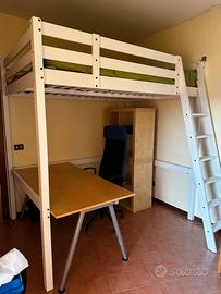 Letto a soppalco IKEA STORÅ bianco – ottime condiz