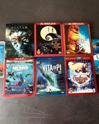 Lotto Blu Ray 3D