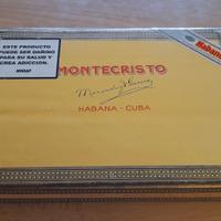 Scatola sigari Montecristo no.4 vuota originale 