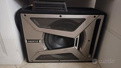 subwoofer auto hertz 1000w +amplificatore