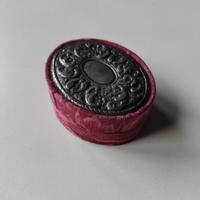 cofanetto con lamina d'argento 