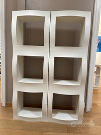 Libreria doppia modulare Boogie Woogie disegn