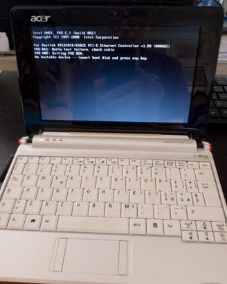 Acer Aspire One ZG5 ricambi