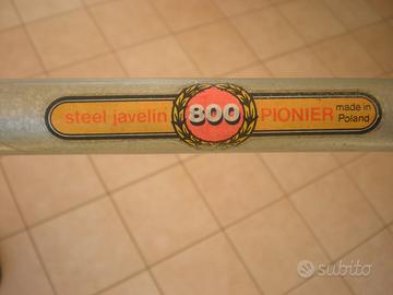 Giavellotto steel javelin 800 pionier