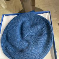 Cappello "basco" blu Marinella