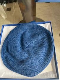 Cappello "basco" blu Marinella
