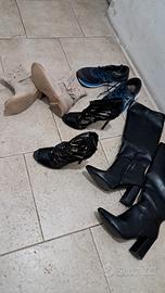 lotto 4 paia scarpe donna taglie varie