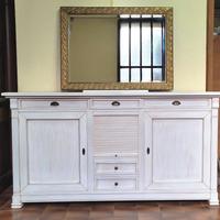 Credenza Direttorio laccata Shabby