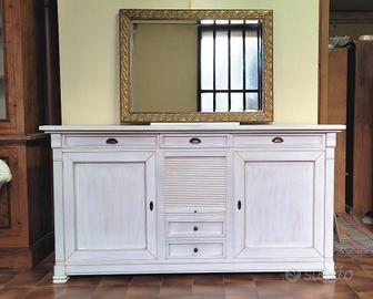 Credenza Direttorio laccata Shabby