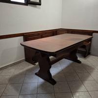 Tavolo legno massello allungabile 