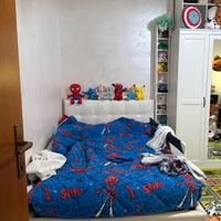 Letto con contenitore  - BIANCO