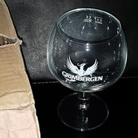 6 Calici bicchieri birra Grimbergen Nuovi