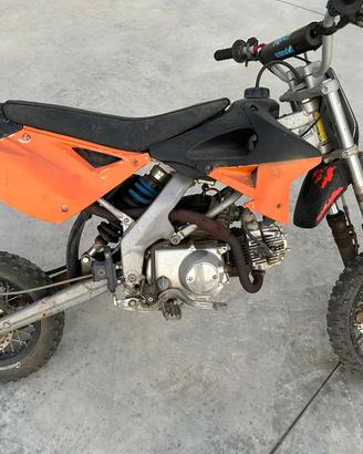 Moto cross Pitbike 110 cc