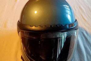 Casco moto vintage BMW colore antracite 