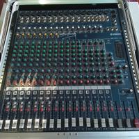 Mixer Yamaha Mg206c 20 canali con case