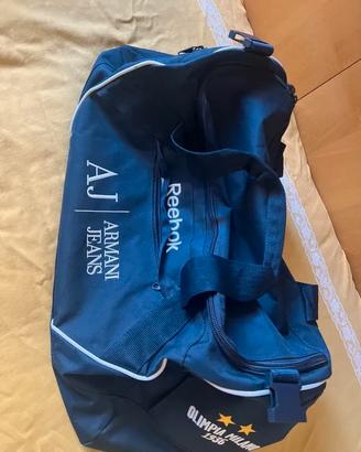 Borsone Reebok Armani Jeans Olimpia Milano nuovo