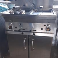 FRIGGITRICE A GAS - VASCHE LT 8+8 F2/8T-66G