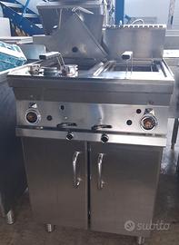 FRIGGITRICE A GAS - VASCHE LT 8+8 F2/8T-66G