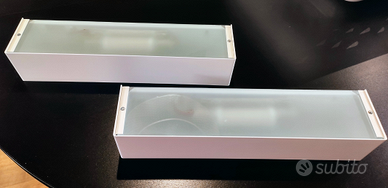 Applique luci da parete bianche