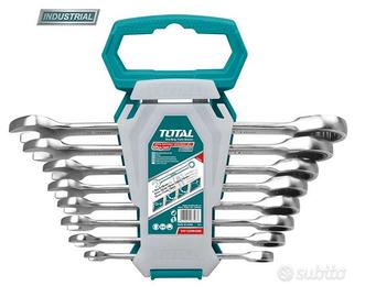 Set 8 chiavi a cricchetto 8-19mm Total Tools