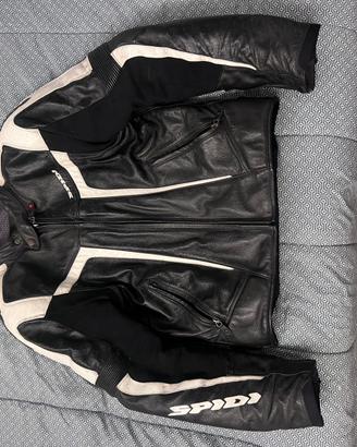 Giacca moto pelle Spidi TG50