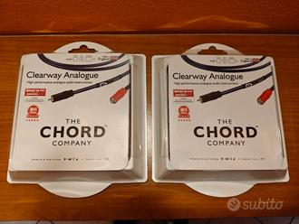 Cavo di segnale RCA the Chord Company Clearway  			