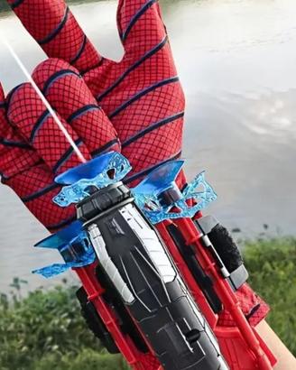 Guanto kit spara frecce/ragnatele spiderman nuovo