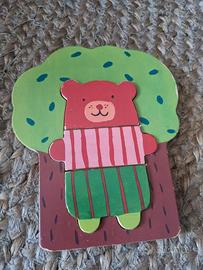 Gioco incastro forme animali