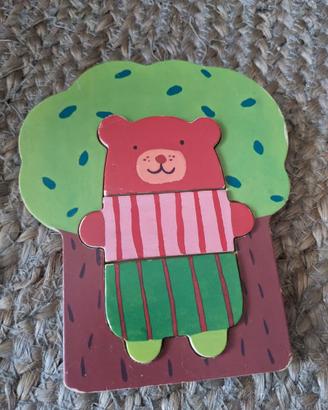 Gioco incastro forme animali