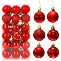 Paliine di Natale rosse