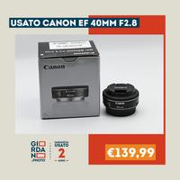 [Usato Garanzia 2 Anni] Canon EF 40mm f/2,8 STM