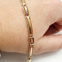 COD.1937.25 BRACCIALE ORO GIALLO 18K 750 GR.15,70