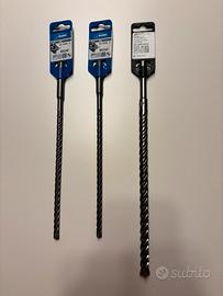 Set punte trapano SDS Plus professionali