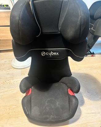 Seggiolino auto Cybex solution X FIX 15-36 KG nero