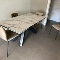 Tavolo Bonaldo big table 90x180 allungabile